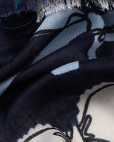 Betsie Bow in Navy Autumn/Winter Scarf